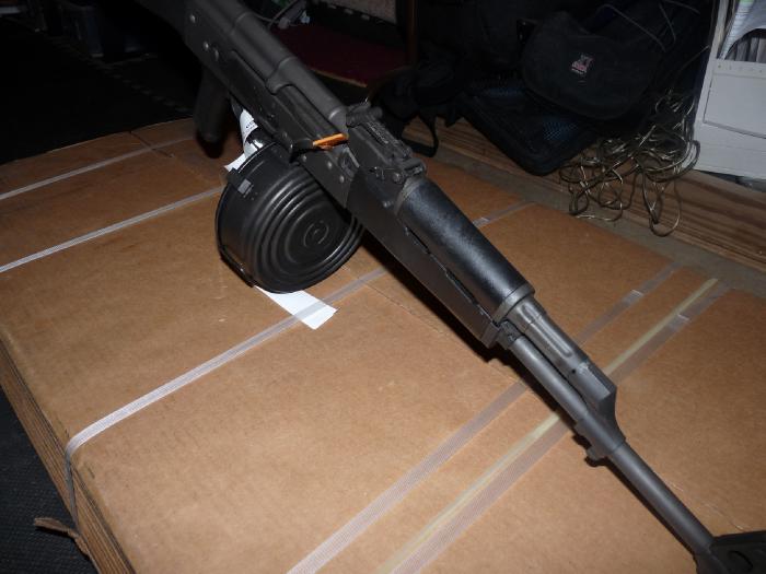 Century Int'L Arms Ak47 Century Polymer Ak47 Usa W/ 75rnd Drum & Mag